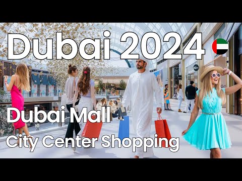 Dubai [4K] - Luxury Shopping Experience at Dubai Mall [4K Walking Tour]