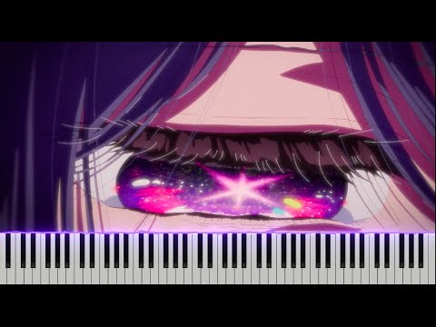 Oshi no Ko Episode 1 OST - Uso no Ai (Love of Lies) [Piano Tutorial + sheet]