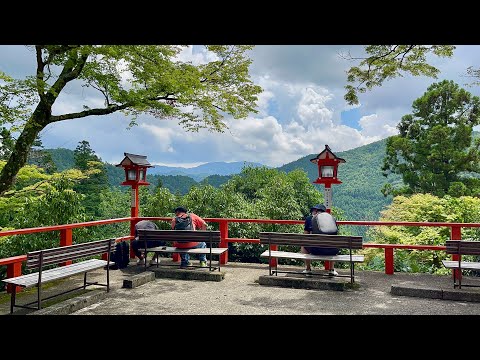 4K Walking Tour Kyoto, Japan Beautiful scenery Top Mountain || Countryside Japan