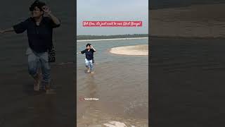 #shorts Funtime in unknown island at #Talsari/ Travel with Sulagna