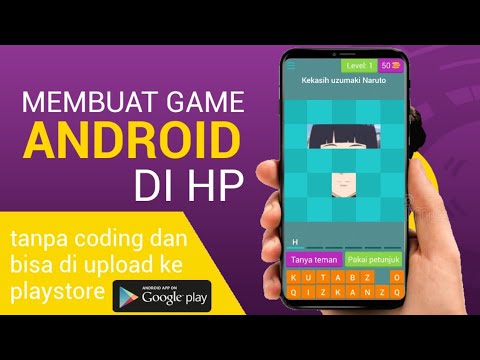 Cara membuat GAME TEBAK GAMBAR di hp android - tanpa coding