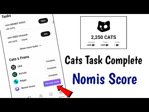 How to Complete Nomis Score Cats Airdrop | Cats Airdrop Nomis Score Kay Hai | Cats Nomis Score Task