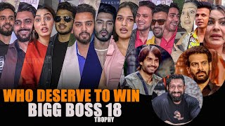 Celebrities Reaction on Kisko Hona chaheye Bigg Boss 18 Ka WINNER | Rajat Dalal, Vivian D, Karan V M