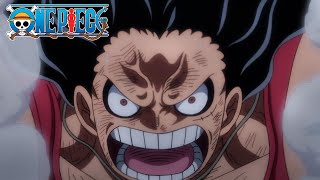 Luffy Gear 4 Snake-Man vs Kaido | One Piece