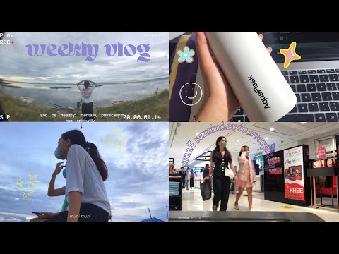 weekly vlog | ⚡️ buying Aquaflask • window shopping • art canvas • date night ✨