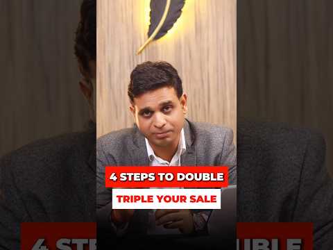 🚀 4 Simple Steps to Double or even Triple Your Sales! 💰⁣ #shorts #salestips