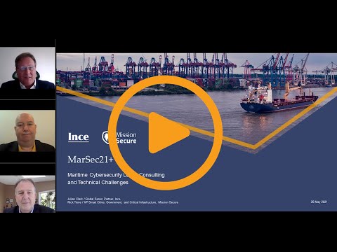 MarSec21+ Session Four: Maritime cybersecurity legal, consulting, and technical challenges