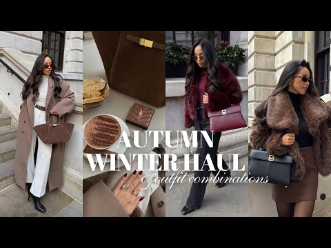 AUTUMN WINTER NEW IN HAUL | Mango, Abercrombie, H&M, ARKET & more, outfit ideas