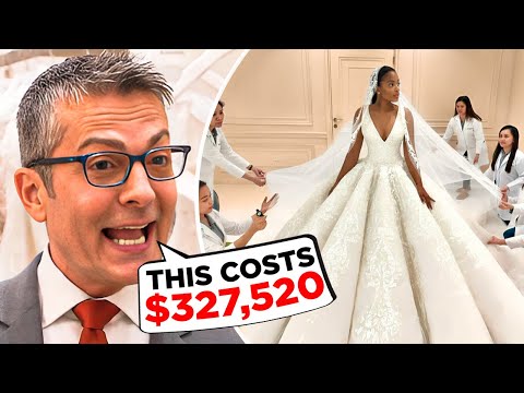 The Top 10 Most EXPENSIVE Wedding Dresses Of ALL TIME