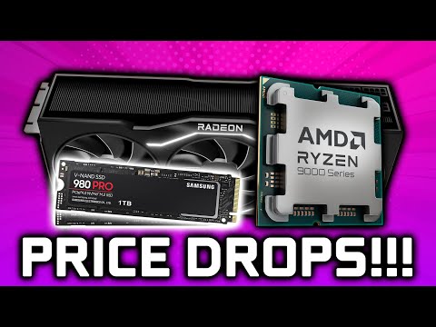 PC Prices Just Dropped - GPUs, CPUs, & SSDs