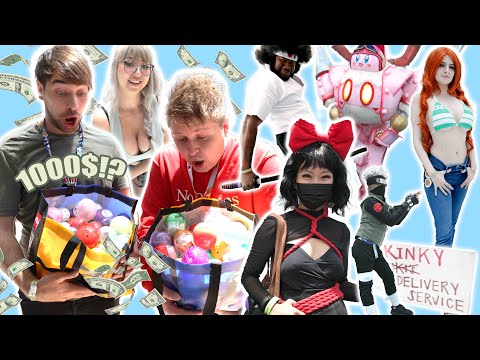 HOTTEST COSPLAY POSE for $1000 in GACHA! | Anime Expo 2022