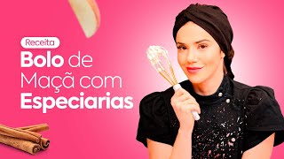 Live 4 - Receita Bolo de Maçã com Especiarias  | Método Direto