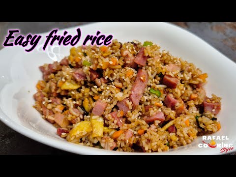 Easy fried rice | A perfect way to use your leftovers