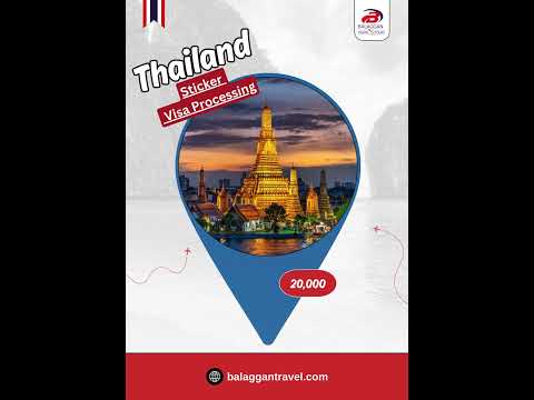 Thailand visa processing #balaggantravel #thailand #thailandtravel #thailandvisa #youtubeshort