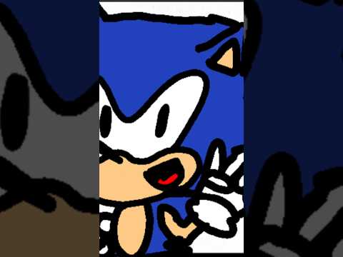 Drawing sonic in six different styles