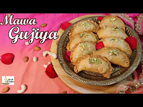 MAWA ki GUJIYA || KHOYA GUJIA || MAWA KARANJI Recipe || Holi special