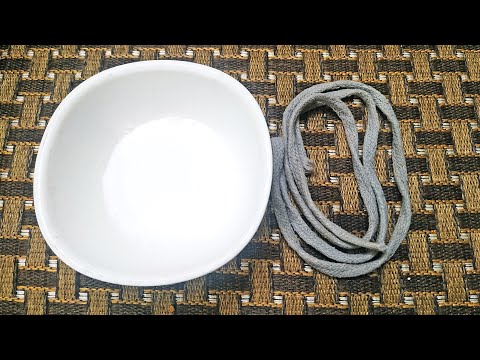 How to Clean Shoelaces? How to Clean White Shoelaces Fast? DIY | Shoelace Whitening With Baking Soda