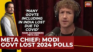 Meta CEO Zuckerberg's Claim On Indian Elections Sparks Parliamentary Backlash, BJP Demands Apology