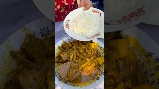 Delicious Chicken Curry with Rice #shorts #streetfood