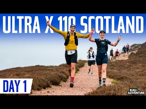 Our EPIC running adventure in the Highlands | Day 1 of Ultra X 110 Scotland | Run4Adventure