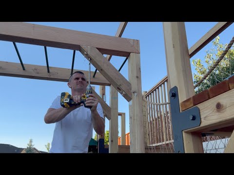 Building a custom Play set in my backyard