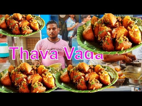 Cheapest Tava BajjI~TAWA MYSORE BONDA | Street Food Indian | Roadside Food