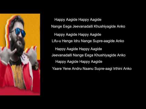 All ok ...happy aagide...kannada new rap  song lyrics in English...