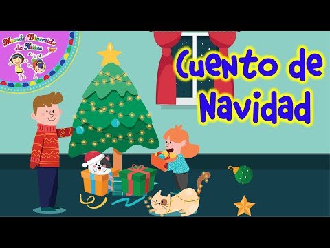 Cuento de Navidad | Historia de un Gato en Navidad | Video para Niños