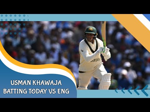 Usman Khawaja 126* runs today vs Eng || #usmankhawaja  #australia #engvsaus #test #england #khawaja