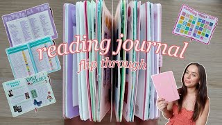 2024 reading journal flip through! 📖🖋 *completed journal + spreads*