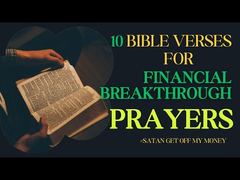 Pray Effectively For Your Finances | Breakthrough Prayers #FinancialBreakthrough #BibleVerses