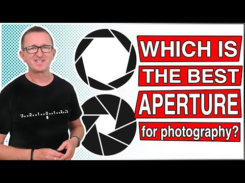 What is the BEST APERTURE for photography? PLUS how does it work? Camera settings and more.