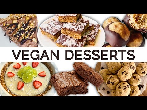 My Top 10 Vegan DESSERTS!