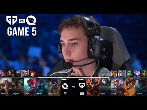 Gen.G vs ⁠FlyQuest, Game 5 | World Championship 2024 Quarterfinals | GEN vs FLY G5