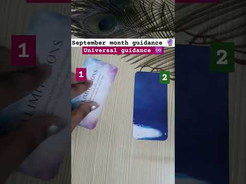 Universal Guidance For September month ⭐#tarot #guidance #september #viral #shorts #short