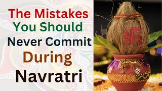 Navratri Fasting Rules 2024 | The Mistakes You Should Never Commit During Navratri