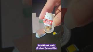 Sumikko Gurashi Conbini Rement set! #sumikkogurashi #rement #toyunboxing #figurinecollection #kawaii