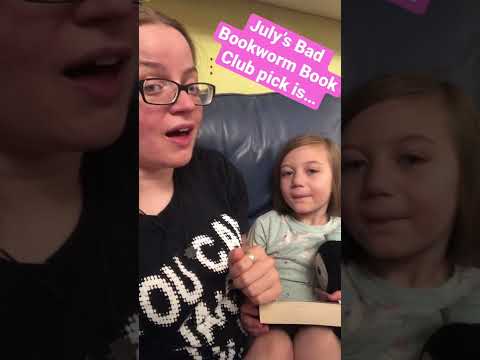 Zophia’s here to help me announce the July Bad Bookworm Book Club pick! #booktube