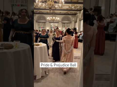 Pride & Prejudice Fall Ball 2024 🩷 Would you love to attend a ball like this? #prideandprejudice