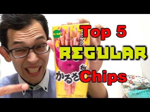 Top 5 Regular Chips/Snacks in Japan