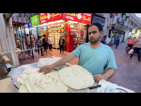 Giant Afgani Roti Cooked in Brick Oven | Street Food