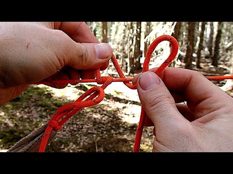 Keeping it Simple - Attaching a Tarp to a Ridgeline