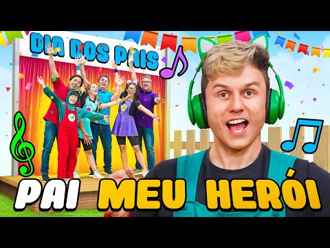 Pai Meu Herói 👨‍👧 Gato Galactico | Música Especial Dia dos Pais