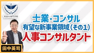 士業・コンサル、有望な新事業領域（その１）人事コンサルタント〈242〉