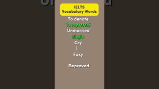 5 ways to use “ IELTS Words “ #english #englishgrammar #vocabulary #prepositionsinenglish