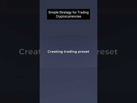 Simple Strategy for Trading Cryptocurrencies! #shorts