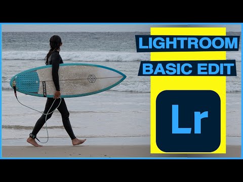 LIGHTROOM editing tutorial for beginners - The Surfer Photo