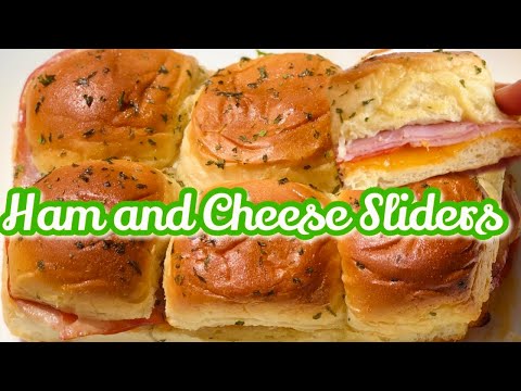 How to make Ham and Cheese Sliders! Easy Back to School Lunch idea