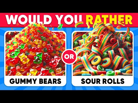 Would You Rather...? CANDY & SWEETS 🍬🍭 Daily Quiz