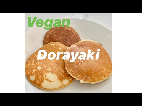 ヴィーガンどら焼きの皮レシピ/ Vegan Dorayaki cake recipe